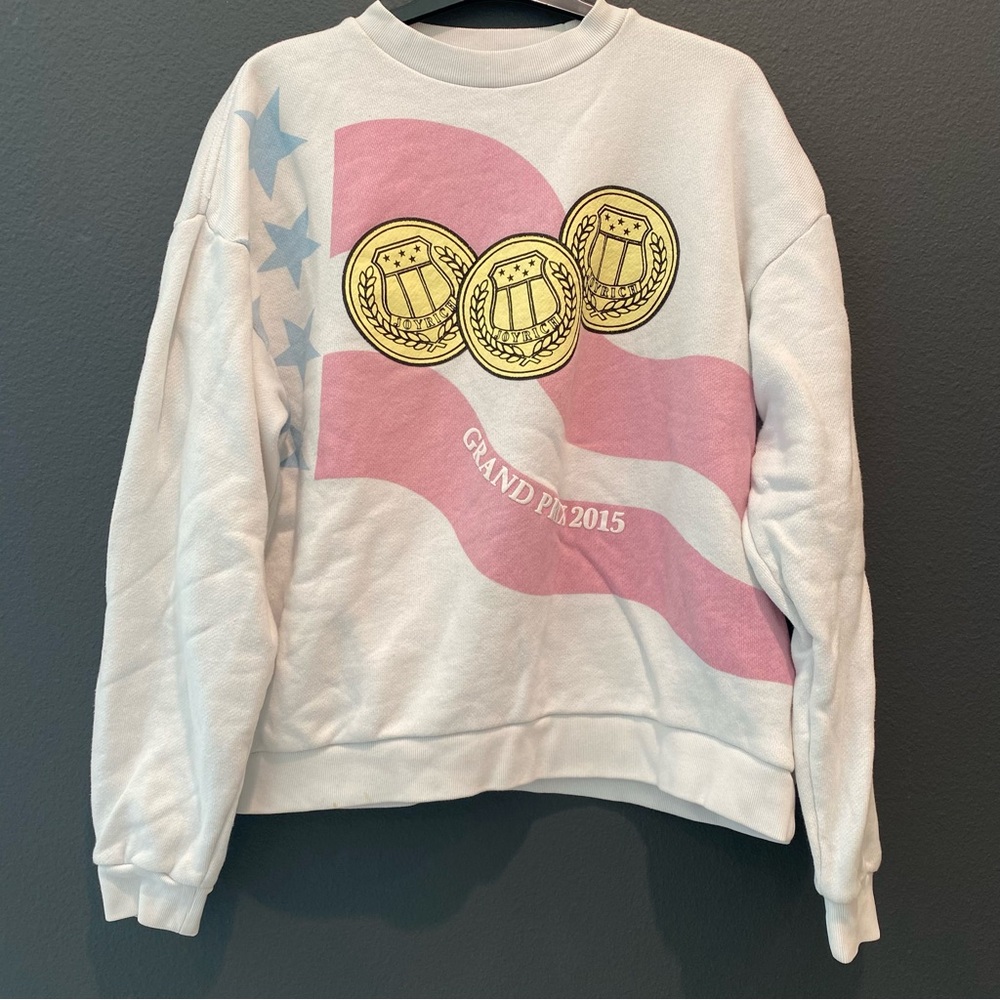 Joyrich Vintage Grand Prix USA sweatshirt size medium Y2K